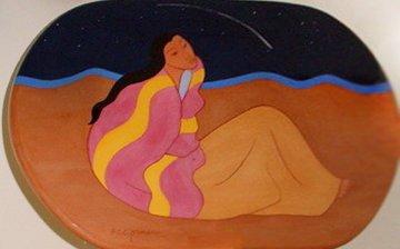Falling Star Ceramic Tile 1990 Other - R.C. Gorman Falling Star Ceramic Tile 1990 Other - R.C. Gorman