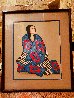 Chief's Blanket State 1 1980 Limited Edition Print by R.C. Gorman - 1
