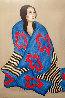 Chief's Blanket State 1 1980 Limited Edition Print by R.C. Gorman - 0