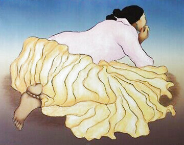 Lila (State II) 1981 Limited Edition Print - R.C. Gorman Lila (State II) 1981 Limited Edition Print - R.C. Gorman