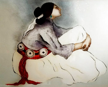 Gallup Ceremonial Woman 1979 Limited Edition Print - R.C. Gorman Gallup Ceremonial Woman 1979 Limited Edition Print - R.C. Gorman