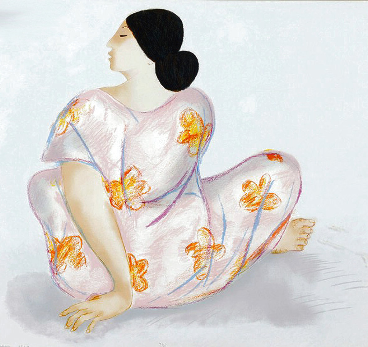 Woman From Maui State I 1983 Limited Edition Print by R.C. Gorman Woman From Maui State I 1983 Limited Edition Print by R.C. Gorman