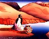 Canyon Woman 1989 Huge Limited Edition Print by R.C. Gorman - 0