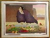 Taos Flowers 1990 - Huge Limited Edition Print by R.C. Gorman - 1