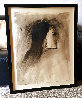 Portrait of a Woman 1975 34x28 - Early Original Painting by R.C. Gorman - 2