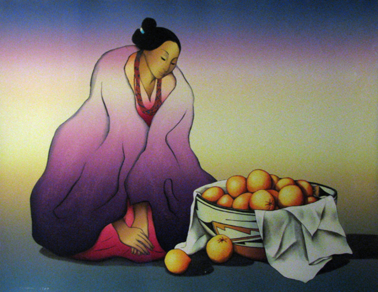 Naranja PP 1989 Limited Edition Print by R.C. Gorman Naranja PP 1989 Limited Edition Print by R.C. Gorman