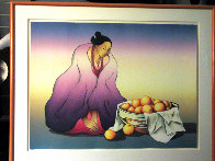 Naranja PP 1989 Limited Edition Print by R.C. Gorman - 2 Naranja PP 1989 Limited Edition Print by R.C. Gorman - 2
