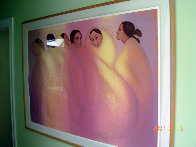 Secrets 1987 Limited Edition Print by R.C. Gorman - 1 Secrets 1987 Limited Edition Print by R.C. Gorman - 1