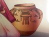 Harvest Jar 1986 - Huge Framed Lithograph Limited Edition Print by R.C. Gorman - 4