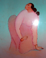 Marisa 1987 Limited Edition Print by R.C. Gorman - 2 Marisa 1987 Limited Edition Print by R.C. Gorman - 2