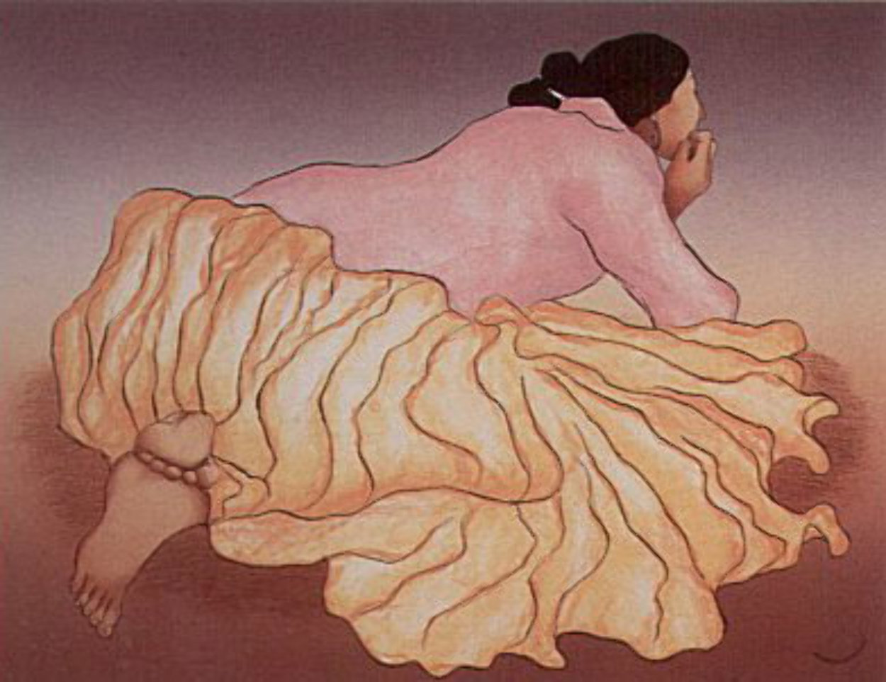 Lila 1981 Limited Edition Print by R.C. Gorman Lila 1981 Limited Edition Print by R.C. Gorman