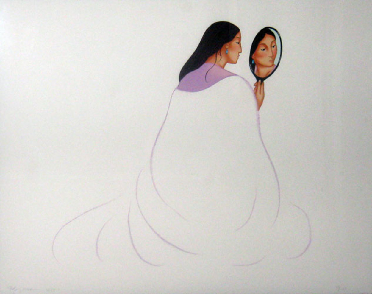 La Novia 1999 Limited Edition Print by R.C. Gorman La Novia 1999 Limited Edition Print by R.C. Gorman