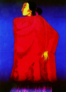 Emma Rose 1995 Limited Edition Print - R.C. Gorman Emma Rose 1995 Limited Edition Print - R.C. Gorman