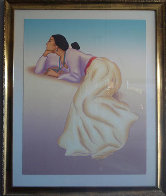 Turquoise Suite of 3 Limited Edition Print by R.C. Gorman - 5 Turquoise Suite of 3 Limited Edition Print by R.C. Gorman - 5