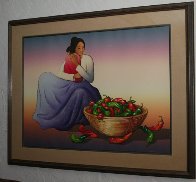 Carmen and Child AP 1988 Limited Edition Print by R.C. Gorman - 1