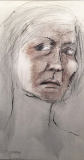 Untitled Portrait of a Woman Pastel 1968 14x10 Works on Paper (not prints) - R.C. Gorman Untitled Portrait of a Woman Pastel 1968 14x10 Works on Paper (not prints) - R.C. Gorman