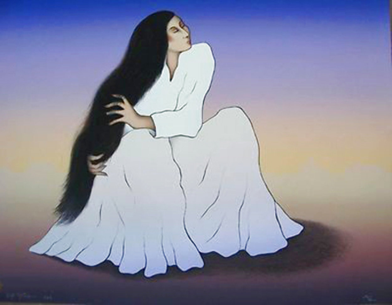 Lena AP 1986 Limited Edition Print by R.C. Gorman Lena AP 1986 Limited Edition Print by R.C. Gorman