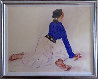 Shirley's Daughter 1983 42x33 Original Painting by R.C. Gorman - 1 Shirley's Daughter 1983 42x33 Original Painting by R.C. Gorman - 1