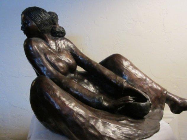Winona Large Bronze Sculpture 1982 25 in Sculpture by R.C. Gorman Winona Large Bronze Sculpture 1982 25 in Sculpture by R.C. Gorman