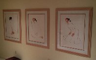 Trilogy, Set of 3 1986 Limited Edition Print by R.C. Gorman - 12 Trilogy, Set of 3 1986 Limited Edition Print by R.C. Gorman - 12