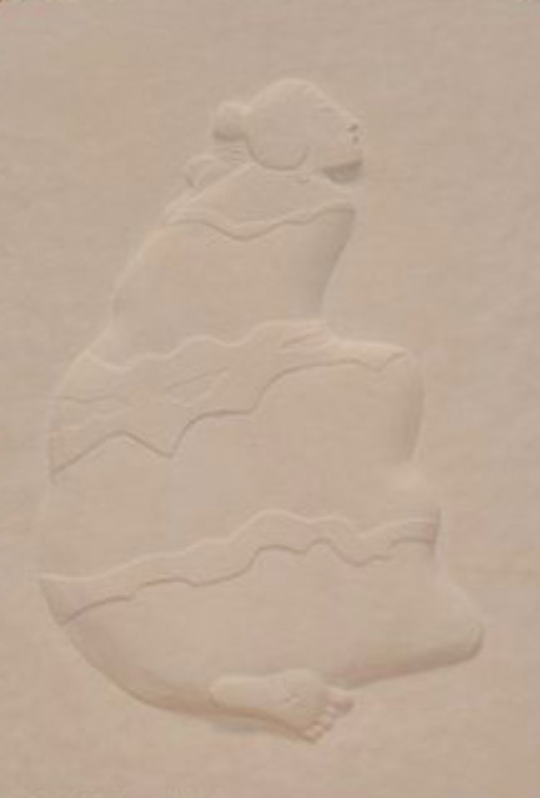 Storyteller 3 pc Triptych Cast Paper Sculptures 1989 Limited Edition Print by R.C. Gorman Storyteller 3 pc Triptych Cast Paper Sculptures 1989 Limited Edition Print by R.C. Gorman