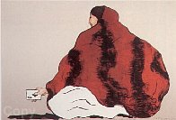Gambling Lady AP 1978 Limited Edition Print by R.C. Gorman - 0 Gambling Lady AP 1978 Limited Edition Print by R.C. Gorman - 0