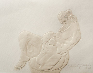 Newborn Cast Paper 1984 Limited Edition Print - R.C. Gorman Newborn Cast Paper 1984 Limited Edition Print - R.C. Gorman