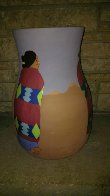 Meeting Ceramic Vase 1989 16 in Sculpture by R.C. Gorman - 2 Meeting Ceramic Vase 1989 16 in Sculpture by R.C. Gorman - 2