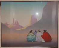 Monument Valley 1986 Limited Edition Print by R.C. Gorman - 1 Monument Valley 1986 Limited Edition Print by R.C. Gorman - 1