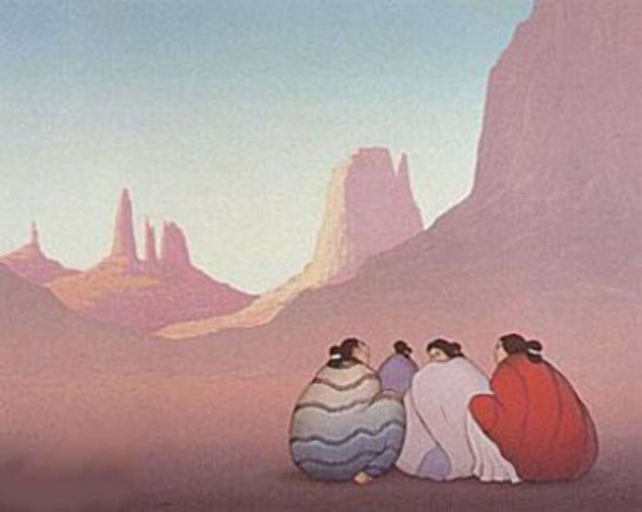 Monument Valley 1986 Limited Edition Print by R.C. Gorman Monument Valley 1986 Limited Edition Print by R.C. Gorman