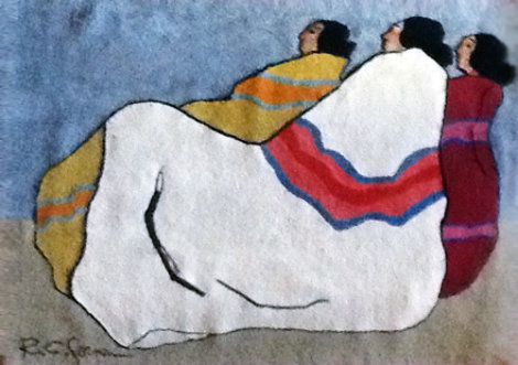 Desert Women Tapestry 1970 AP 60x82 Tapestry - R.C. Gorman