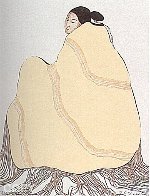 Lady in Yellow Blanket 1977 Limited Edition Print by R.C. Gorman - 0 Lady in Yellow Blanket 1977 Limited Edition Print by R.C. Gorman - 0