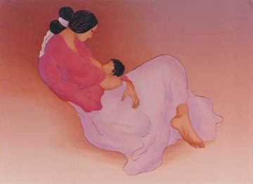 Laila's Child 1997 Limited Edition Print - R.C. Gorman Laila's Child 1997 Limited Edition Print - R.C. Gorman
