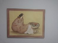 Tonto Pot Limited Edition Print by R.C. Gorman - 1 Tonto Pot Limited Edition Print by R.C. Gorman - 1