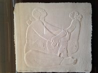 Two Women Cast Paper 1987 Limited Edition Print by R.C. Gorman - 1 Two Women Cast Paper 1987 Limited Edition Print by R.C. Gorman - 1