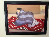 Red Blanket 1985 Limited Edition Print by R.C. Gorman - 1