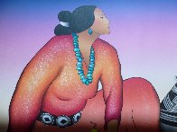 Sunset Woman 1988 Limited Edition Print by R.C. Gorman - 2 Sunset Woman 1988 Limited Edition Print by R.C. Gorman - 2