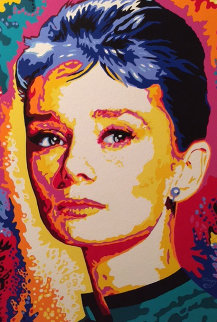Audrey Hepburn 2000 40x30 Super Huge Original Painting - Vladimir Gorsky Audrey Hepburn 2000 40x30 Super Huge Original Painting - Vladimir Gorsky