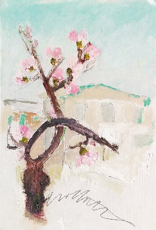 In the Spring 1985 12x8 Original Painting - Tonino Gottarelli