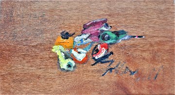 On the Table / Sulla Tavola 1994 20x31 Original Painting - Tonino Gottarelli On the Table / Sulla Tavola 1994 20x31 Original Painting - Tonino Gottarelli