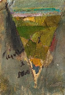 Towards Tomorrow 1961 19x14 Original Painting - Tonino Gottarelli Towards Tomorrow 1961 19x14 Original Painting - Tonino Gottarelli
