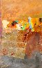 Sky Containers 1994 35x42 - Huge Original Painting by Tonino Gottarelli - 1
