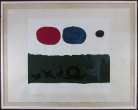 Green Foreground 1972 Limited Edition Print by Adolph Gottlieb - 1 Green Foreground 1972 Limited Edition Print by Adolph Gottlieb - 1
