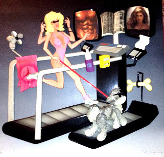 Chasing the Bone Mixed Media Sculpture 42 in Sculpture - Roark Gourley Chasing the Bone Mixed Media Sculpture 42 in Sculpture - Roark Gourley
