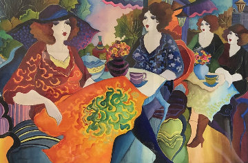 Untitled (Four Women) 54x74 Huge Works on Paper (not prints) - Patricia Govezensky Untitled (Four Women) 54x74 Huge Works on Paper (not prints) - Patricia Govezensky
