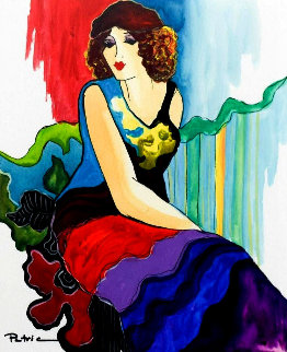 Victoria Watercolor 18x16 Watercolor - Patricia Govezensky Victoria Watercolor 18x16 Watercolor - Patricia Govezensky