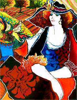 Lady Chapeau AP 2005 Limited Edition Print - Patricia Govezensky Lady Chapeau AP 2005 Limited Edition Print - Patricia Govezensky