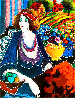 Lady By the Meadow AP 2005 Limited Edition Print - Patricia Govezensky Lady By the Meadow AP 2005 Limited Edition Print - Patricia Govezensky