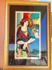 Lady in Blue Dress Limited Edition Print by Patricia Govezensky - 1 Lady in Blue Dress Limited Edition Print by Patricia Govezensky - 1
