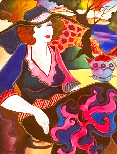 Shalva Watercolor 2006 26x21 Watercolor by Patricia Govezensky Shalva Watercolor 2006 26x21 Watercolor by Patricia Govezensky
